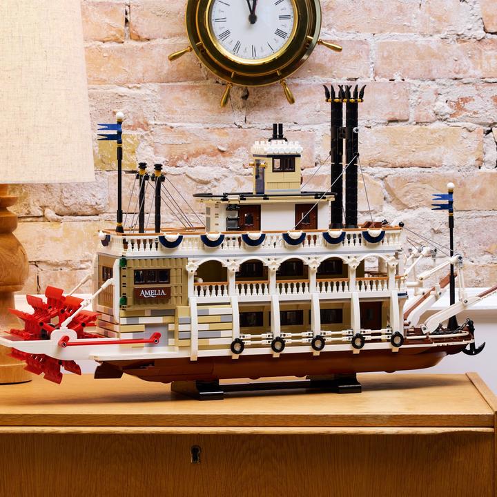 Produktbild LEGO LEGO IDEAS 21356 Flussdampfer (LEGO Ideas, LEGO Seltene Sets)
