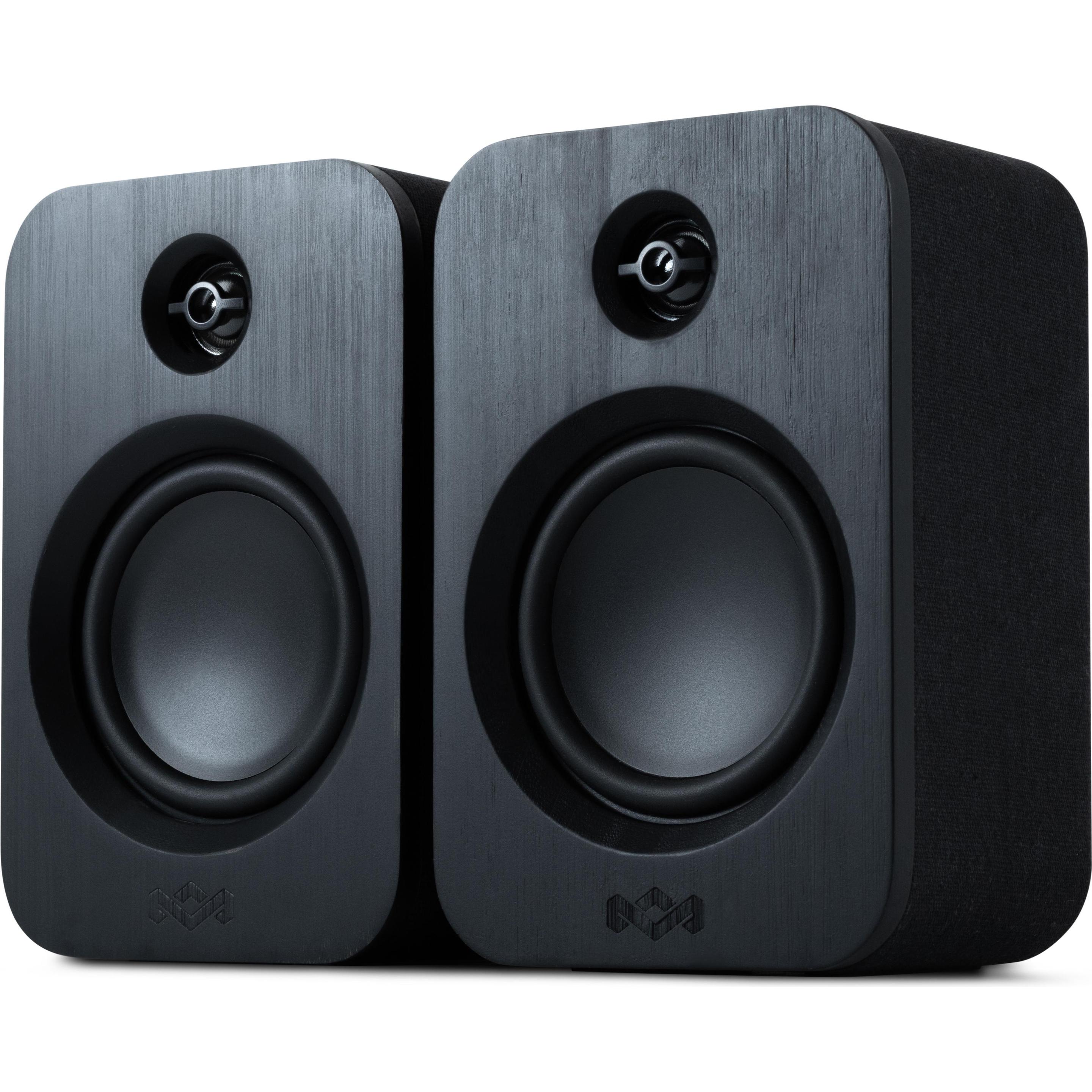 House of Marley Get Together Duo (1 coppia, 20 W), Hi-Fi + Altoparlante home cinema, Nero