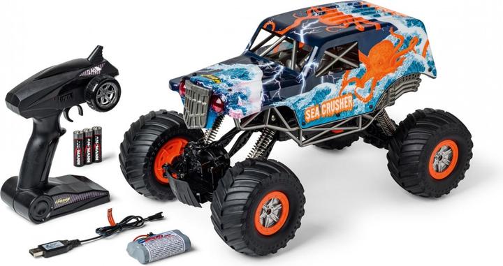 Image du produit Carson 1:10 Sea Crusher 100% RTR orange (RTR Prêt à fonctionner)