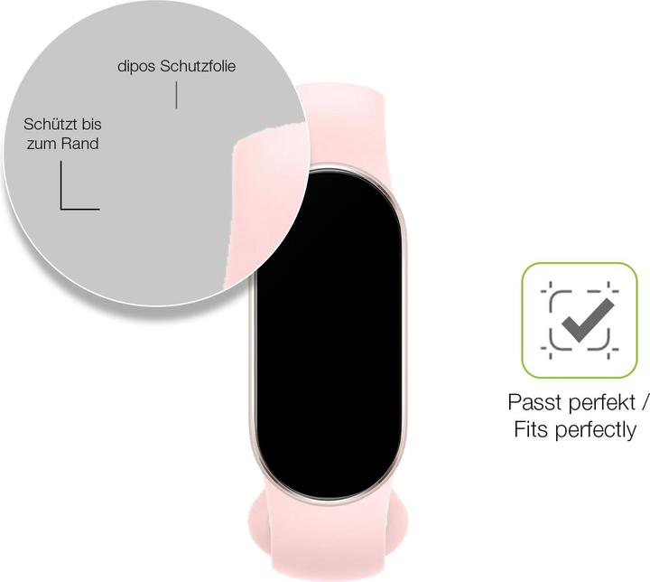 Produktbild Dipos Full Cover Schutzfolie Matt (Xiaomi Smart Band 9)