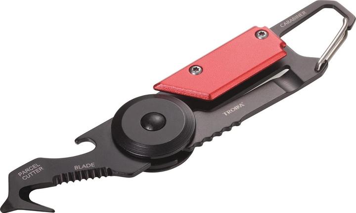 Actual product image Troika Pocket knife Mini Egon 5 functions Black/Titanium