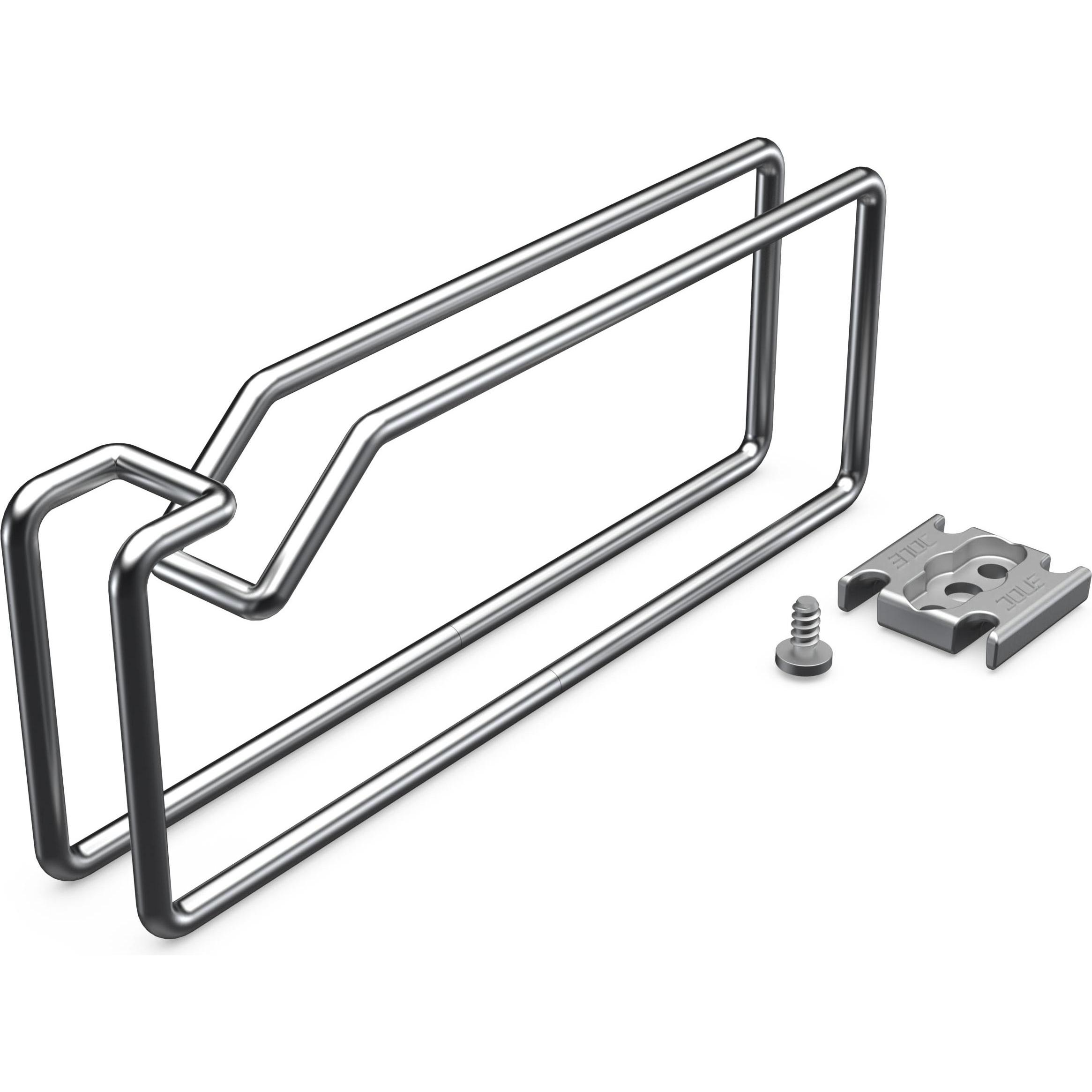 Enoc Kabelführungsring 26x175x65 chrom KBM 03 (VE10) (54639), Serverschrank Zubehör, Silber