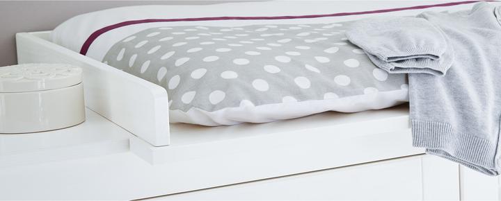Produktbild Pinolino Nina breit (Babybett, Wickelkommode, Kinderkleiderschrank)