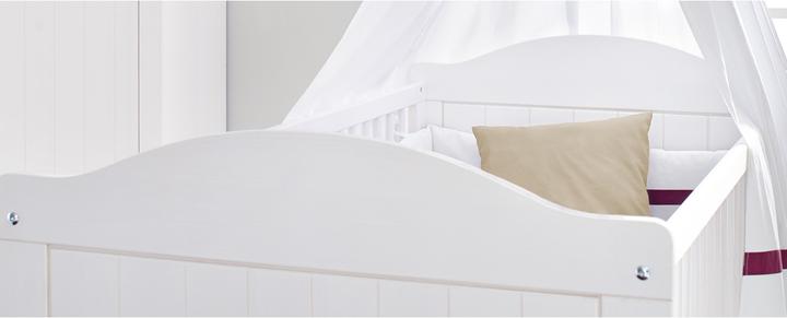 Produktbild Pinolino Nina breit (Babybett, Wickelkommode, Kinderkleiderschrank)