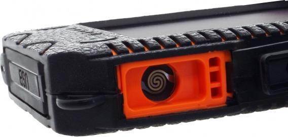 Actual product image Powerneed S12000Y power bank Lithium Polymer LiPo 12000 mAh Black Orange (12000 mAh, 44.40 W, 44.40 Wh)