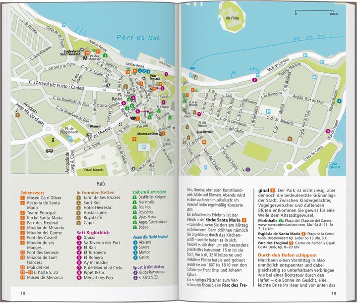 Actual product image direkt Reiseführer Menorca (German, Jonas Martiny, 2025)