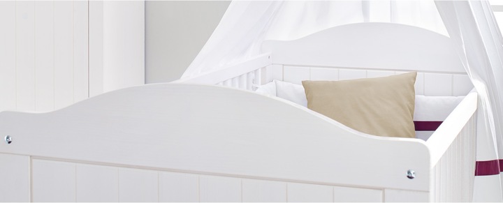 Produktbild Pinolino Sparset Nina breit (Babybett, Wickelkommode)