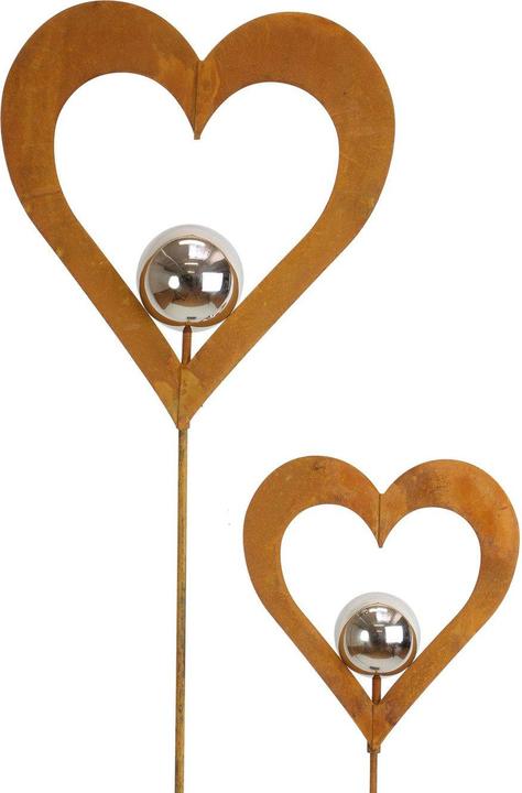 Produktbild Angela Bruderer Herzstecker «Silberkugel» 2er-Set