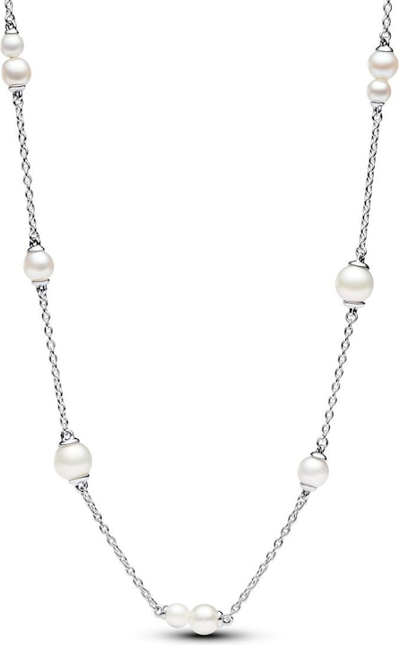 Produktbild Pandora Behandelte Süsswasserzuchtperle Halskette (Silber 925, 45 cm)