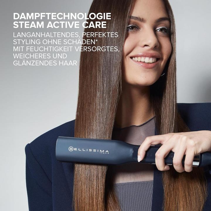 Productafbeelding Dampfstyling für glattes oder welliges Haar mit Keramik- und Keratinplatten