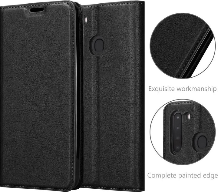 Actual product image Cadorabo Book Invisible Magnet Cover (Samsung Galaxy A21)