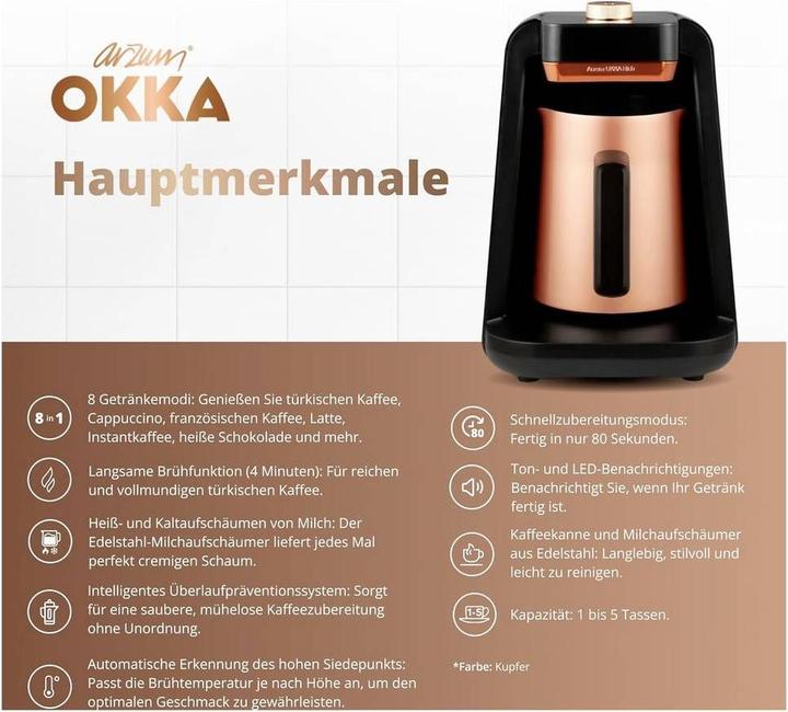 Actual product image Arzum Türkische Kaffeemaschine
