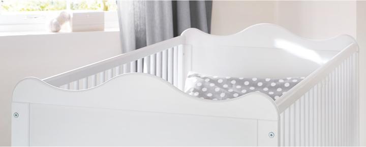 Actual product image Pinolino Economy set Florentina wide (Baby cot, Changing unit)
