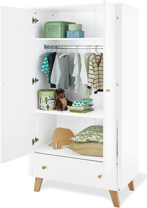 Produktbild Pinolino Pan breit (Babybett, Wickelkommode, Kinderkleiderschrank)