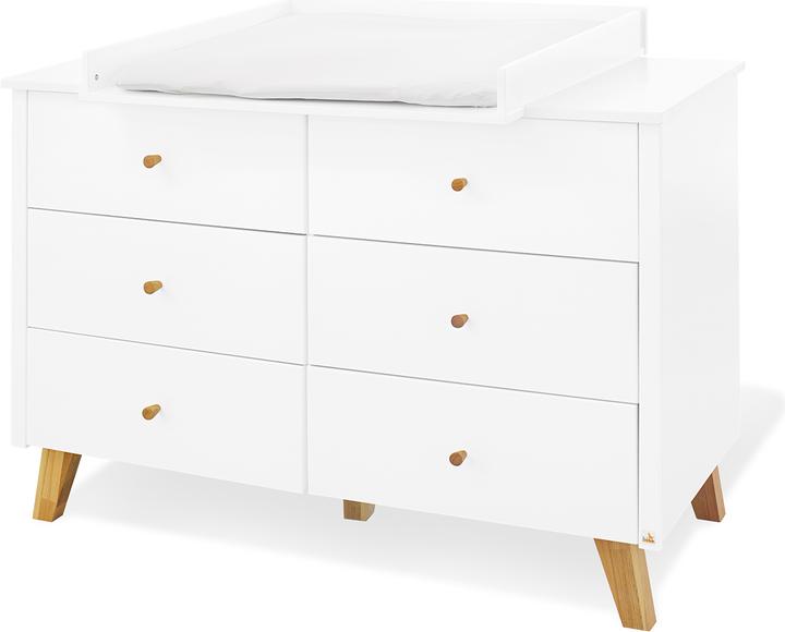 Produktbild Pinolino Pan extrabreit gross (Babybett, Kinderkleiderschrank, Wickelkommode)