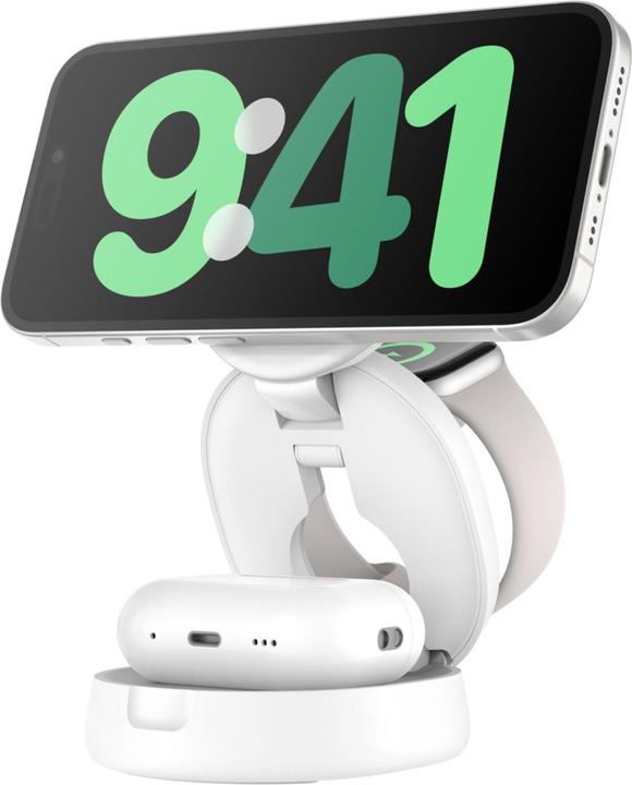 Produktbild Belkin BoostCharge 3-in-1 Qi2 Ladestation (15 W)
