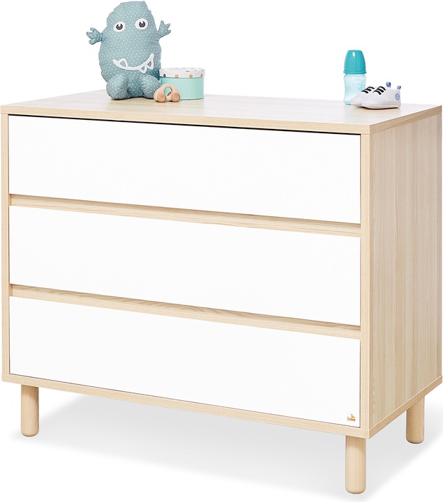 Actual product image Pinolino Economy set Flow (Baby cot, Changing unit)