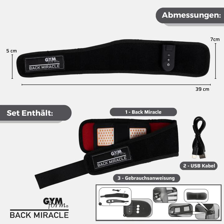 Produktbild Gymform Back Miracle Sport