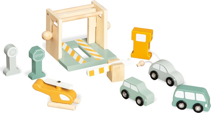Actual product image Pinolino Parking garage 'Kurt' with accessories