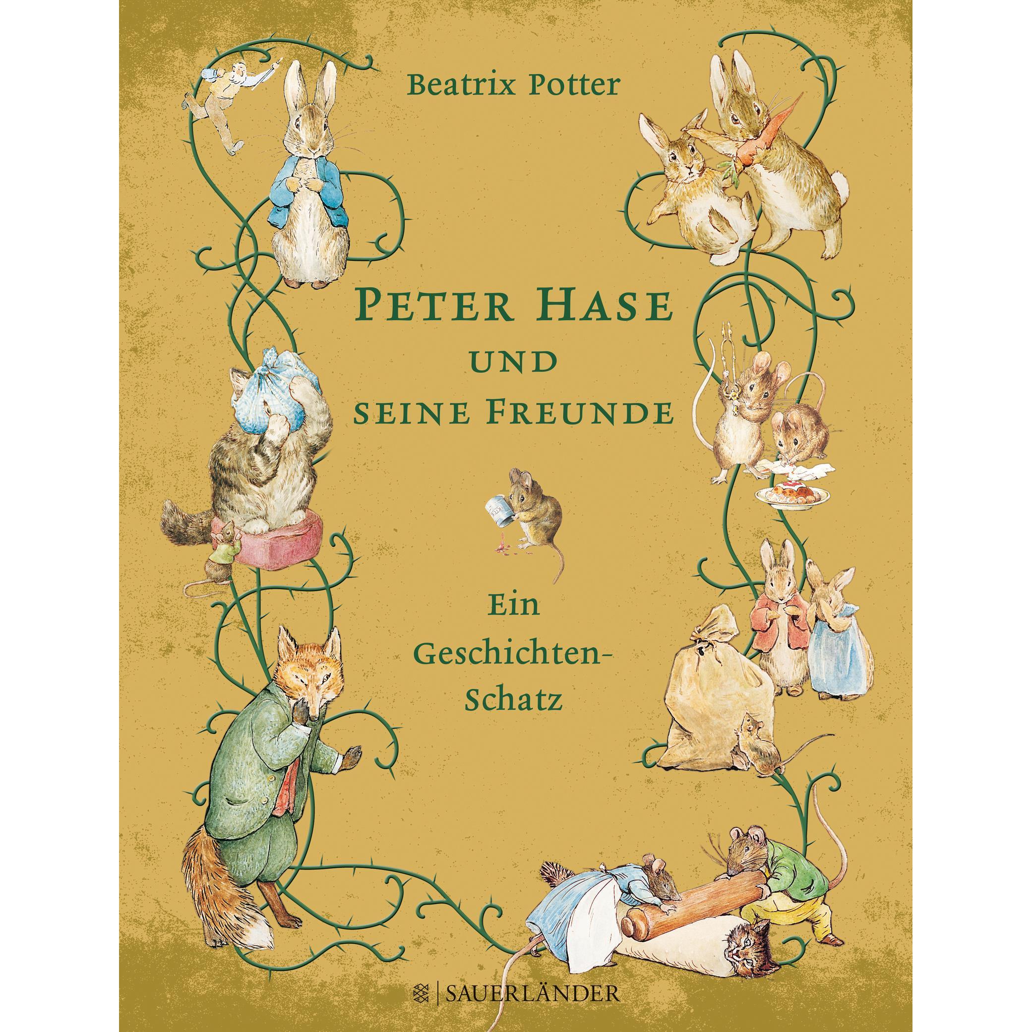 Peter Hase und seine Freunde Ein Geschichten-Schatz, Libro per bambini di Ceramista Beatrice