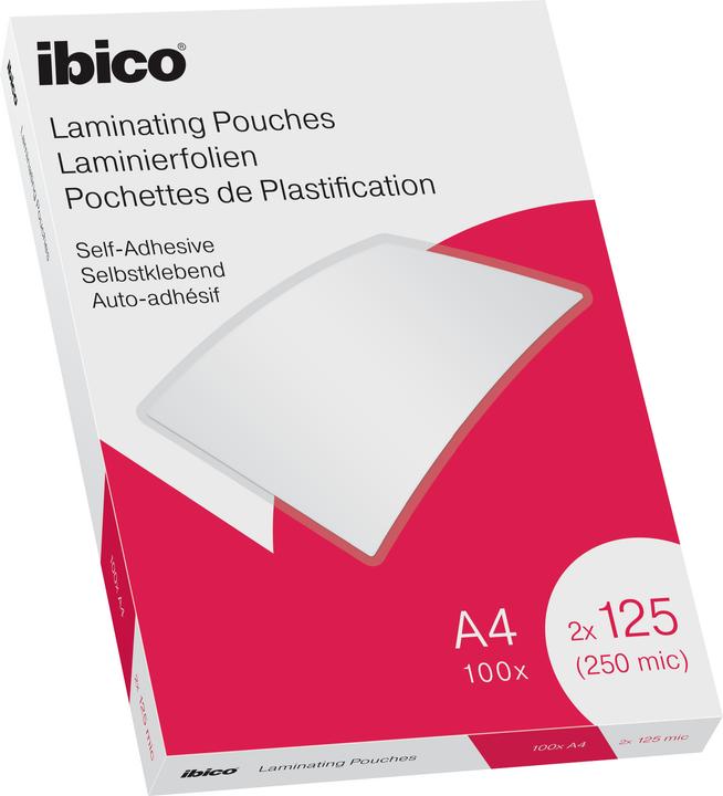 Actual product image Ibico Laminating film A4, 125 µm 100 pieces (A4, 100 Piece, 125 µm)