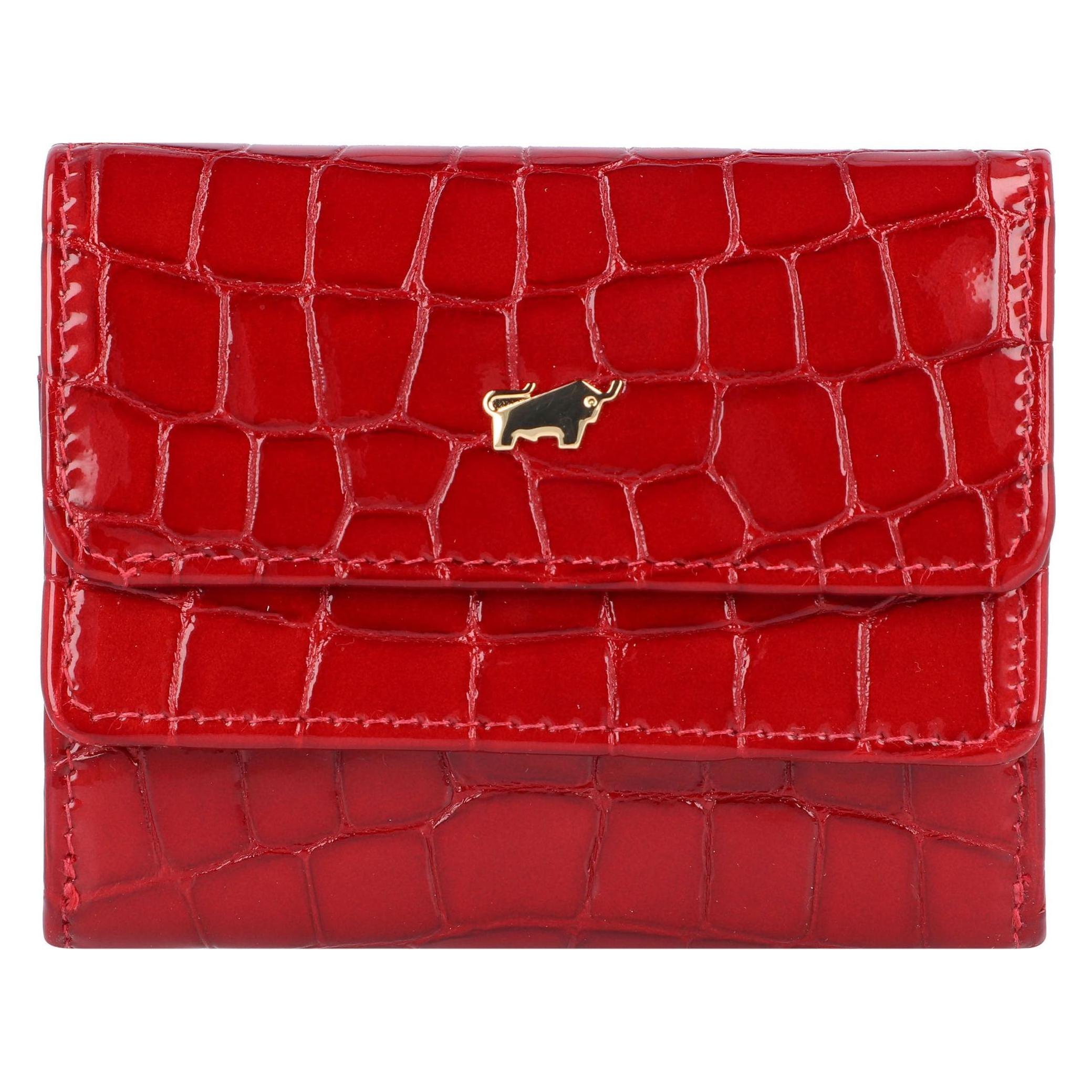Braun Büffel, Damen, Portemonnaie, Geldbörse Verona 40015, Rot