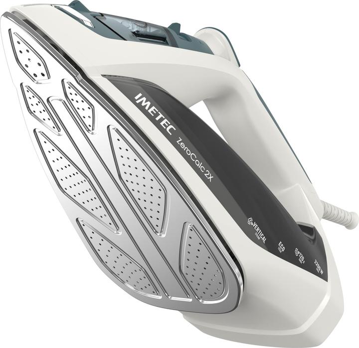 Produktbild Imetec ZeroCalc Z1 2500 Dampf- und Trockenbügeleisen Edelstahl Teeblattfarbe (2200 W, 120 g/min)