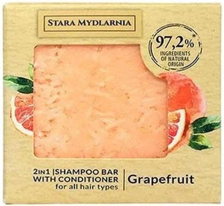 Actual product image Stara Mydlarnia Grapefruit (Solid shampoo)