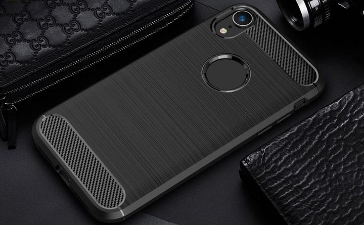 Produktbild Screenguard Carbon Brushed Soft TPU (Apple iPhone XR)