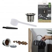 Actual product image Cook Concept reusable steel capsule fits nespresso