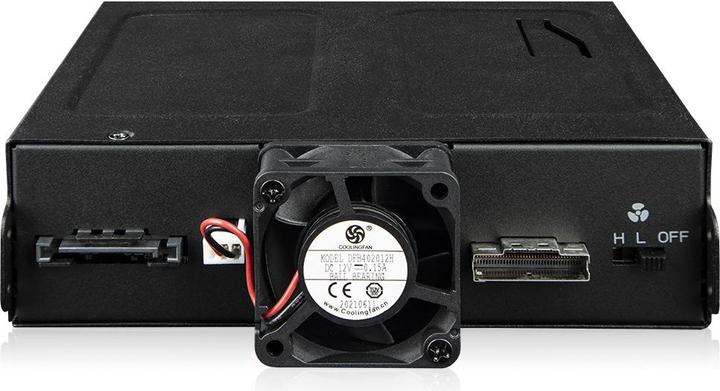 Produktbild Icy Dock MB105VP-B Rugged 2x U.2/3 PCIe 4.0 MR for 5,25 Bay