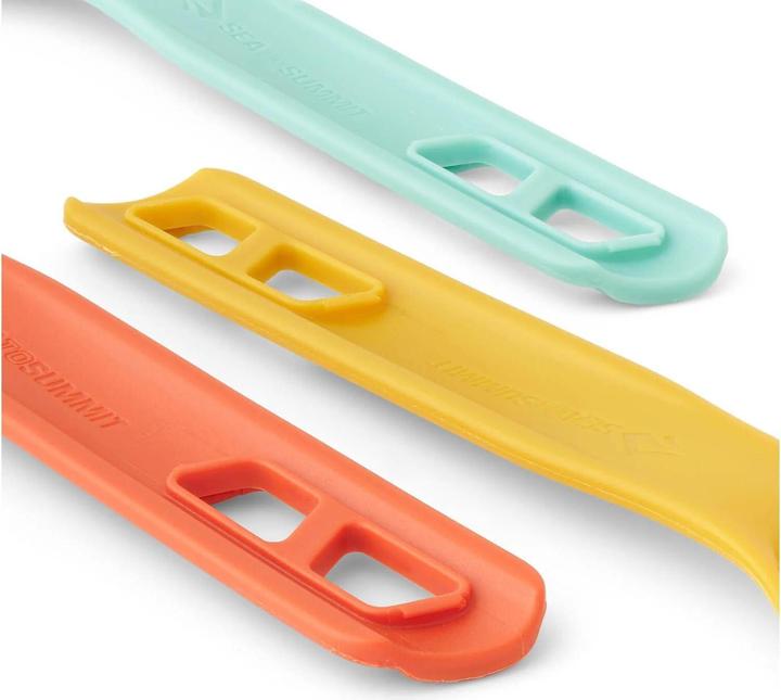 Actual product image Sea To Summit Passage Cutlery Set - (3 Piece) - Yellow
