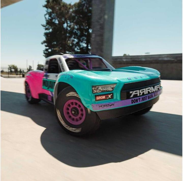 Image du produit Arrma Desert Truck Mojave GROM BLX 2233S, Turquoise 1:8 (RTR Prêt à fonctionner)
