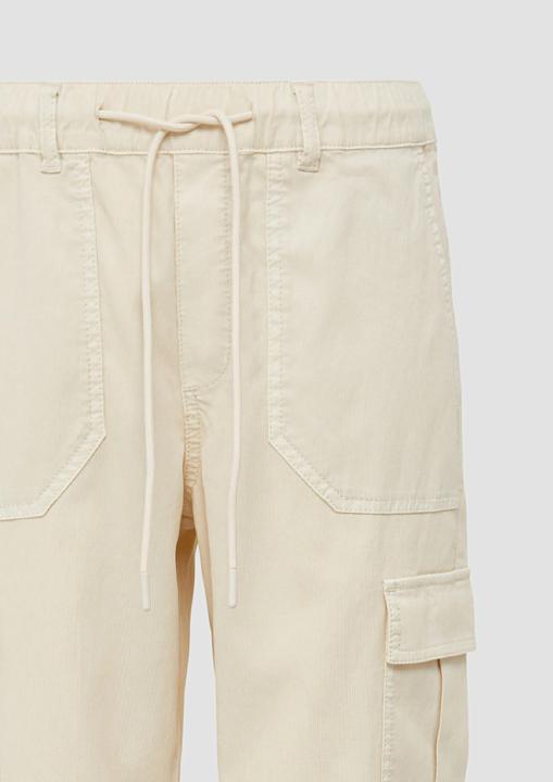 Actual product image S.Oliver Hose Strukturierte Jogpants mit Cargo-Taschen aus Viskosemix (40)