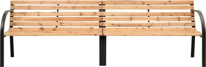 Actual product image vidaXL Doppel-Gartenbank