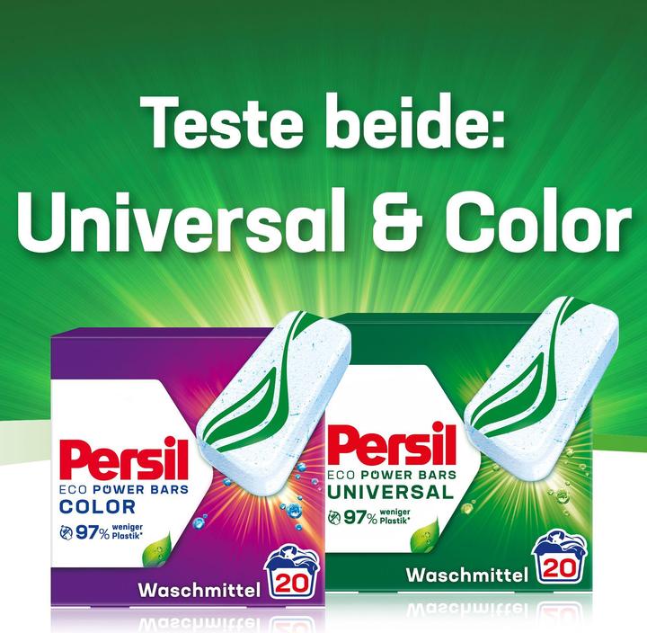 Actual product image Persil Power Bars (20 Washing cycles, Tabs)
