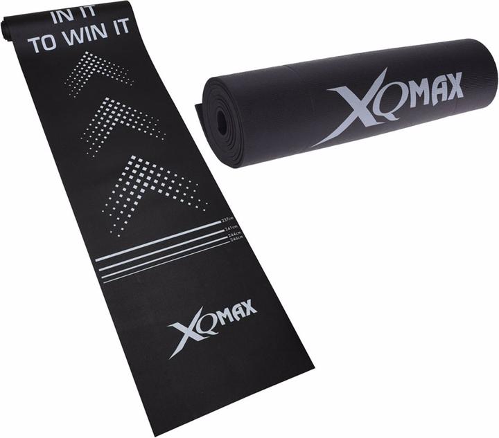XQ Max tappeto dardo "TO WIN IT" in PVC 62 x 300 cm