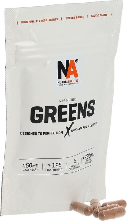 Nutriathletic Greens Caps (30 pièce(s), Capsules, 135 g)