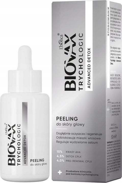 L´Biotica L'Biotica Biovax Trychologic Advanced Detox Peeling For Scalp, 50 Ml (50 ml)