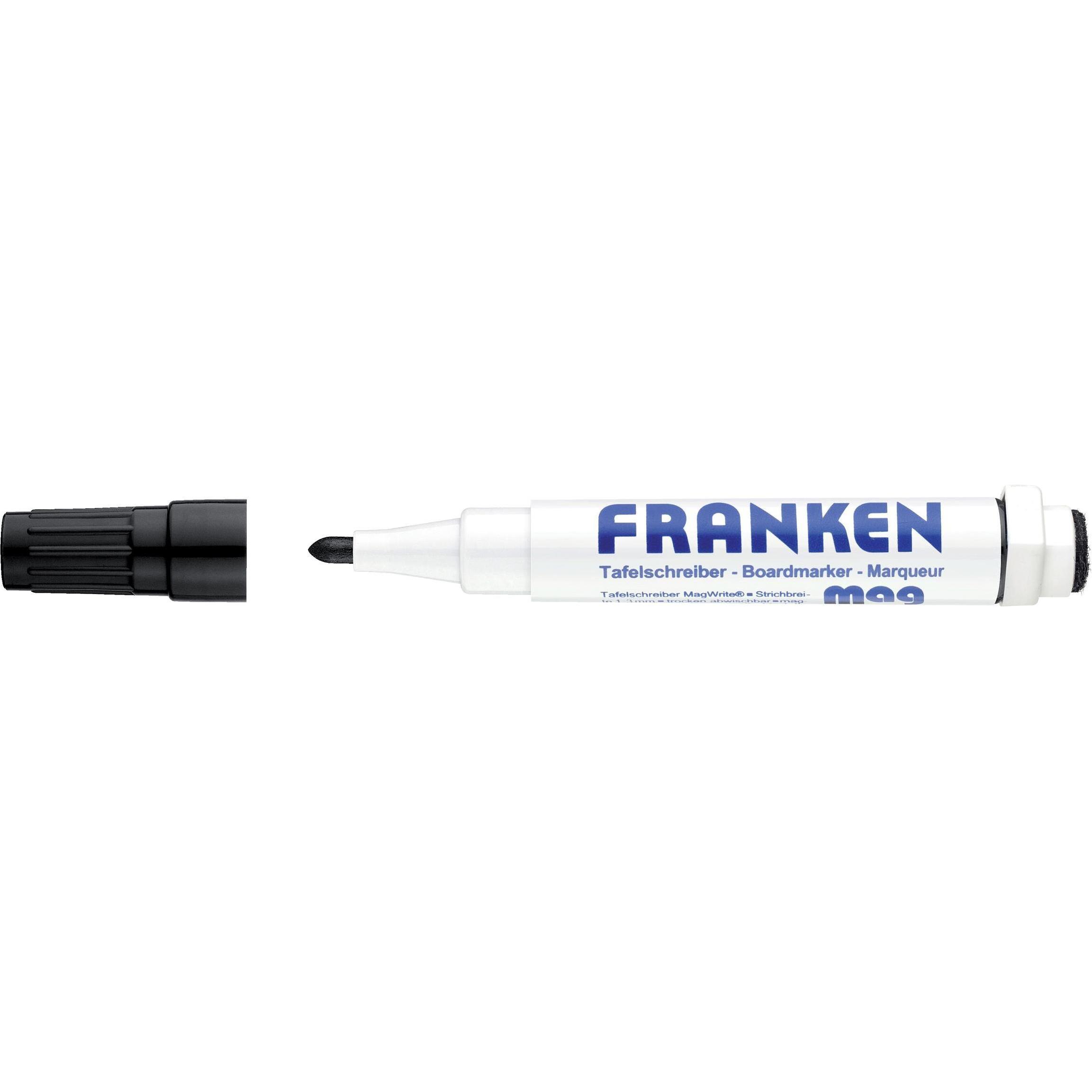 Thumbnail - Franken, Marker, KombiMarker MagWrite (Schwarz, 3 mm, 1 x)