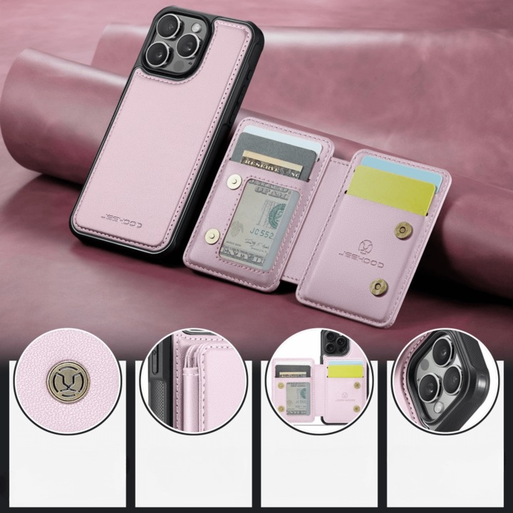 Produktbild Cover-Discount iPhone 16 Pro Max - 2-in-1 Backcover mit Kreditkarten-Etui (Apple iPhone 16 Pro Max)