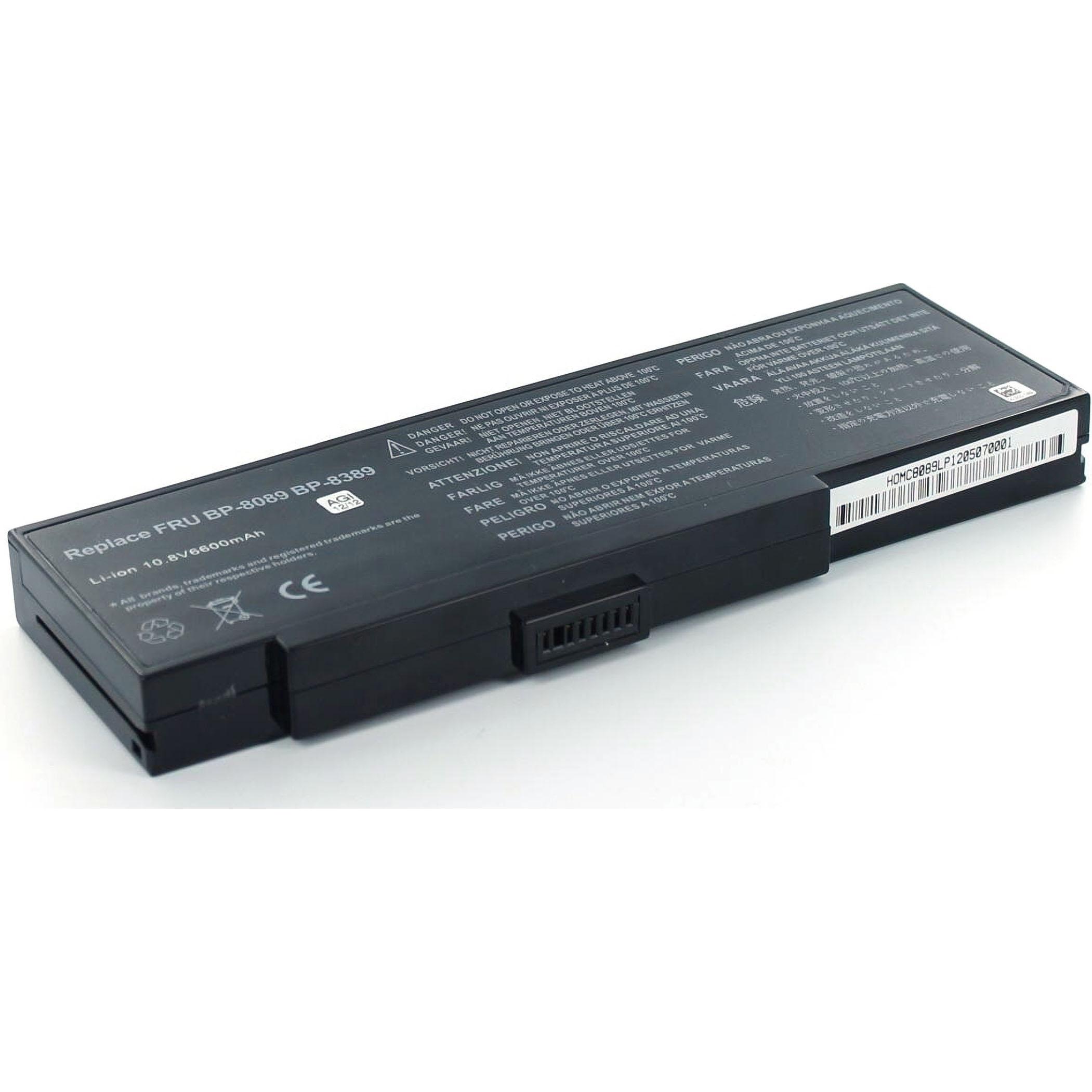 AGI 96237 - Batterie/Akku (6600 mAh), Notebook Akku, Schwarz