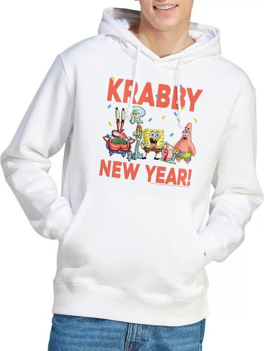 Produktbild Spongebob Squarepants Krabby New Year Kapuzenpullover (S)