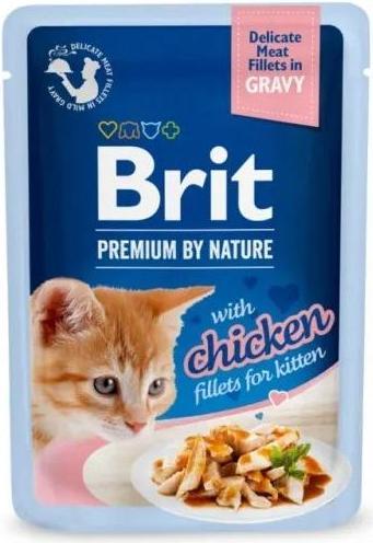 Actual product image Brit Food Premium Cat Chicken Gravy 85g (85 g)
