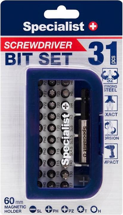 Actual product image Set of twisting nozzles 31 pcs.