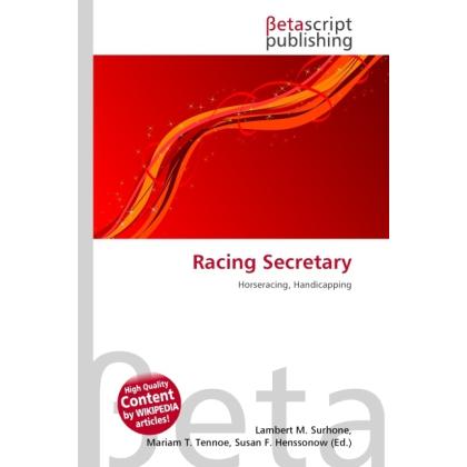 Racing Secretary, Ratgeber
