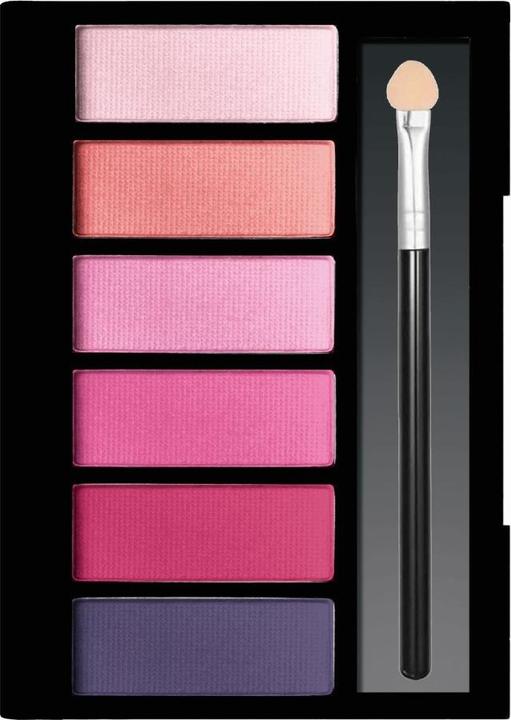 Actual product image Clementoni Crazy Chic Lidschatten im romantischen Stil, 8 Stück.
