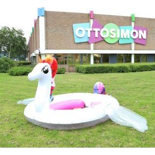 Thumbnail - Splash Badeinsel Einhorn Medium 310 x 270 x 175 Cm