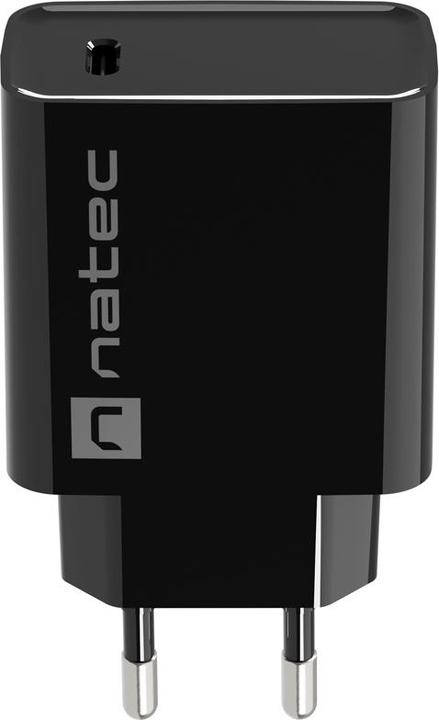 Image du produit Genesis Natec ładowarka Sieciowa Ribera USB-C 20w Power Delivery Czarna Nuc-2060 (20 W, 1 portion)