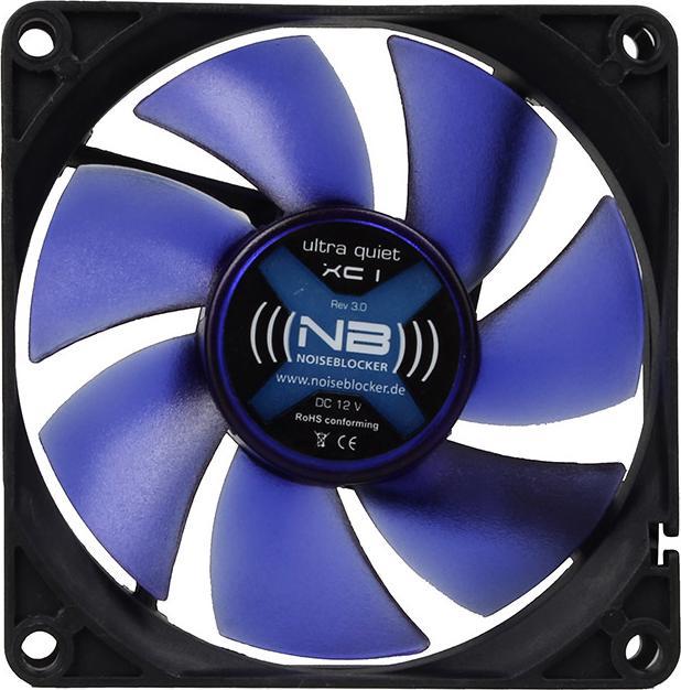 Produktbild Noiseblocker NB-BlacksilentFan XC1 (80 mm, 1 x)